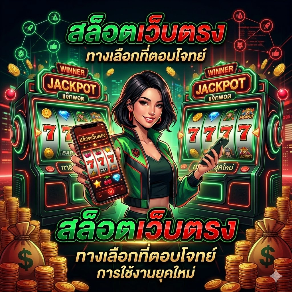 สล็อตเว็บตรง ทางเลือกที่ตอบโจทย์การใช้งานยุคใหม่